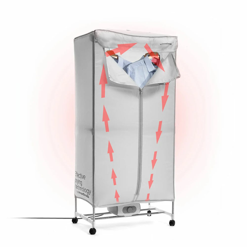 Innovagoods Portable Electric Dryer with 2 Levels Dupledry 1200W