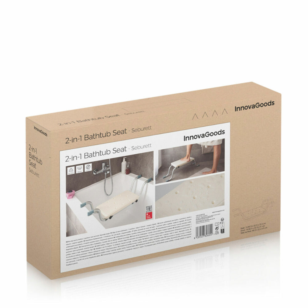 Innovagoods 2-in-1 Non-Slip Bathtub Seat Seburett Buy in Lebanon