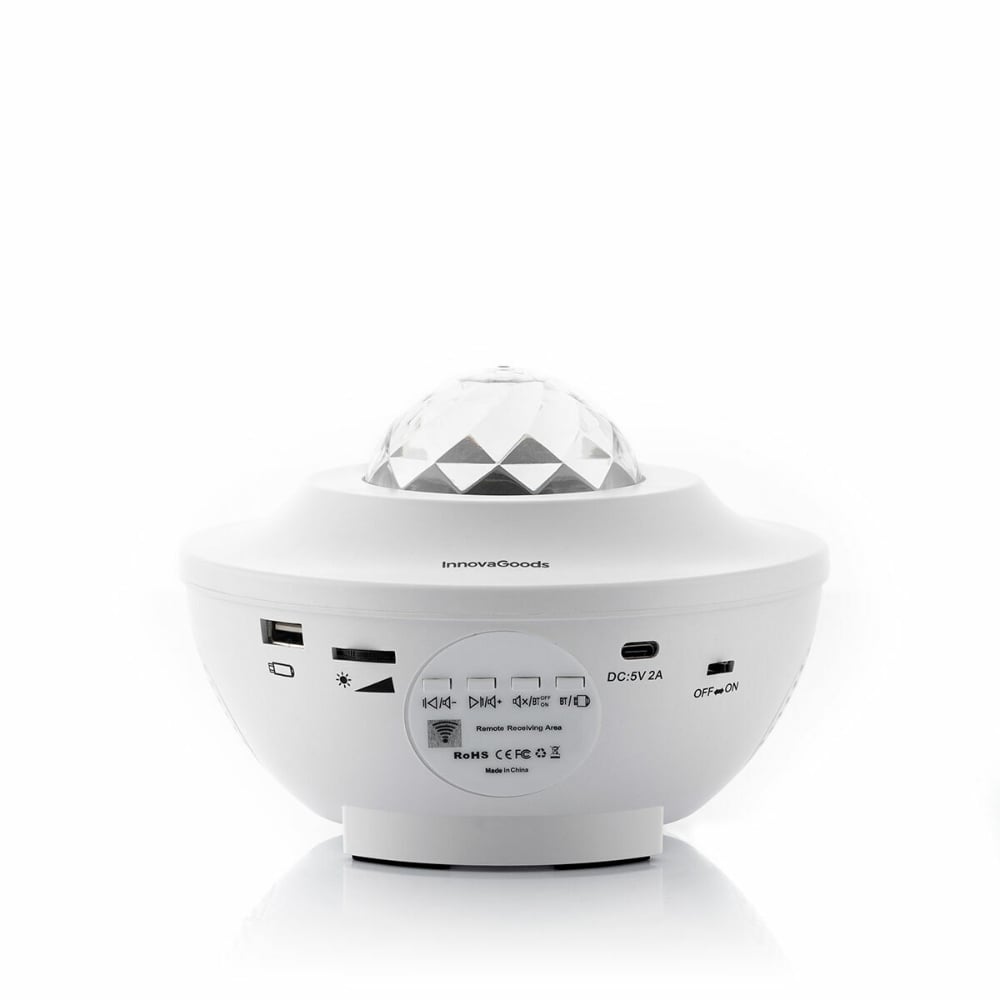 InnovaGoods Led Star Projector And Laser With Speaker Sedlay