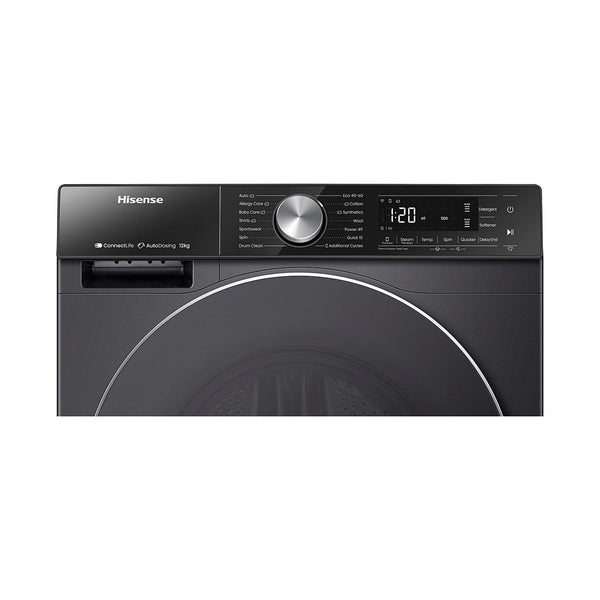 Hisense 12kg Smart Washing Machine, Auto Dosing, WiFi, 1400 rpm