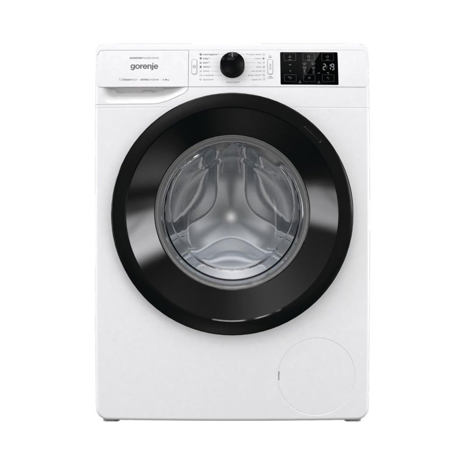 Tcl Gorenje Washer Front Load 10Kg 1400Rpm Inverter Wifi White
