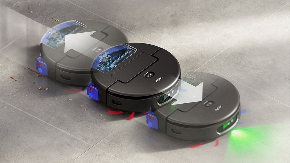 Dyson Spot+Scrub AI Robot Vacuum Cleaner 18000Pa Wet Dry Cyclonic Dock Bin