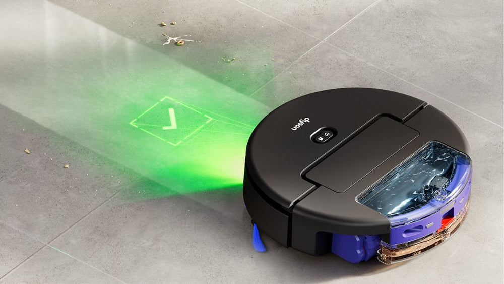 Dyson Spot+Scrub AI Robot Vacuum Cleaner 18000Pa Wet Dry Cyclonic Dock Bin