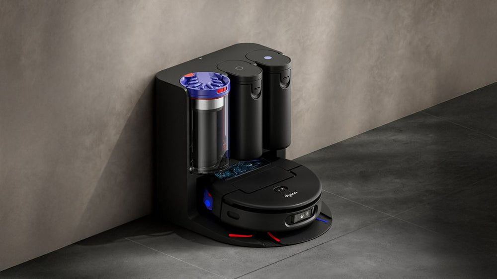 Dyson Spot+Scrub AI Robot Vacuum Cleaner 18000Pa Wet Dry Cyclonic Dock Bin