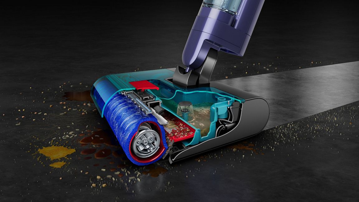 Dyson Clean+Wash Hygiene Wet and Dry Hard Floor Cleaner 8.42lb