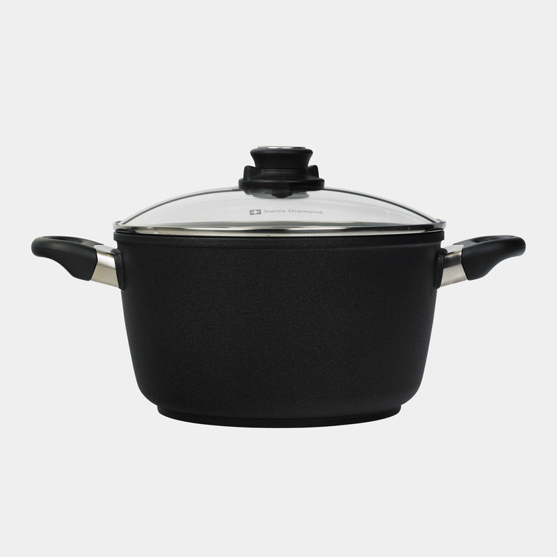 Swiss Diamond Swiss Stock Pot With Lid 28Cm