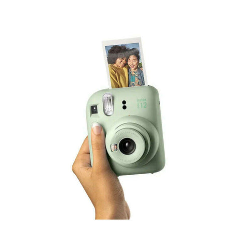 Fujifilm Instax Mini 12 Instant Film Camera Selfie Mirror Mint Green Color