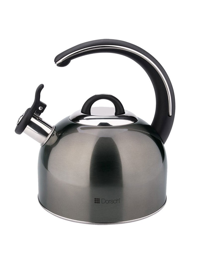 Dorsch 3L Stainless Steel Whistling Kettle With Luxurious Handle - Grey