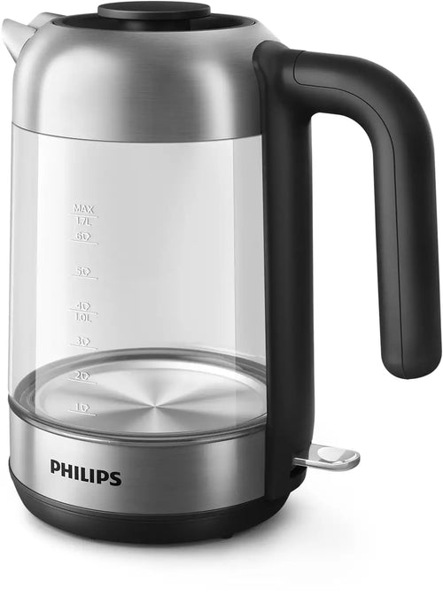 Philips HD9339/81 5000 Series Glass Kettle – 1.7L, 2200W, Blue Light