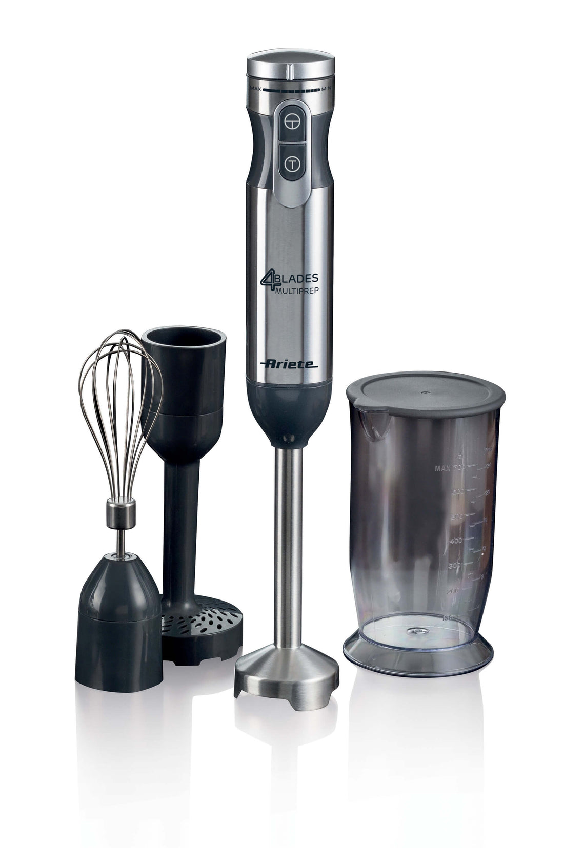 Ariete Metal Hand Blender – 1000W with Full Accessories & Processor