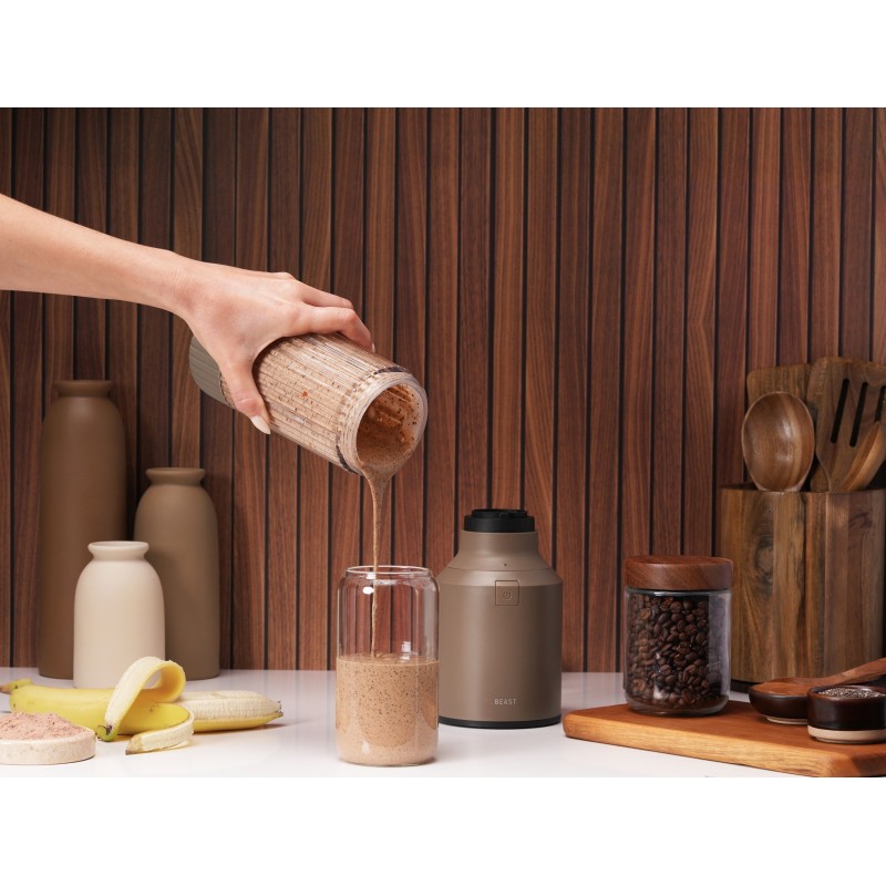 Beast Mega 1200 Plus Full Size Blender 1200W 3 Vessels Mocha B12MH MC EU