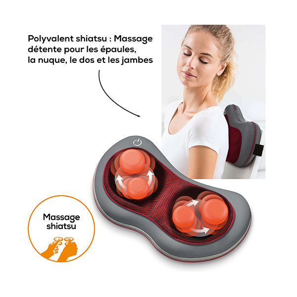 Beurer, Mg149 Shiatsu Massage Cushion - Mg149 - Grey