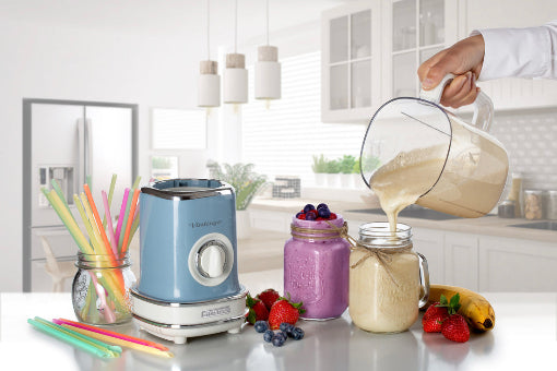 Ariete Vintage Blender 1.5L 500W Smoothie Maker 6 Stainless Blades Retro