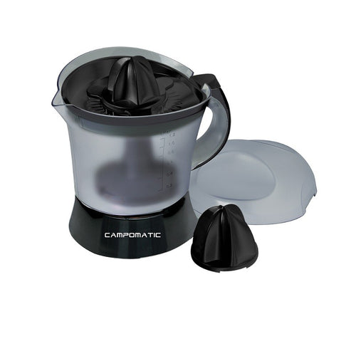 Campomatic VitaSqueeze Citrus Juicer 1.2L Capacity 25W Auto-Reverse Black