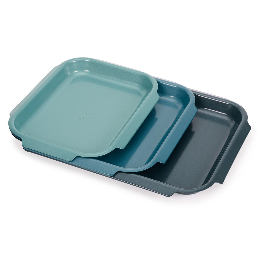 Joseph Joseph Nest Bake 3-Piece Non-Stick Nesting Baking Tray Set