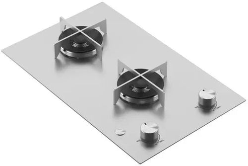 Pianeta Grill DUAL Double Hob - Stainless Steel Built-in Gas Cooktop