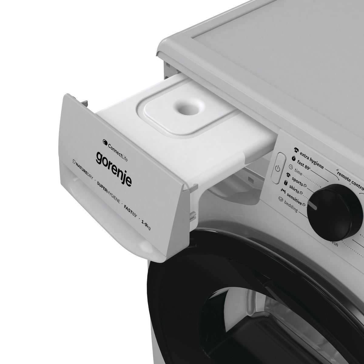 Gorenje Dryer Condenser 9Kg Heat Pump Wifi Silver