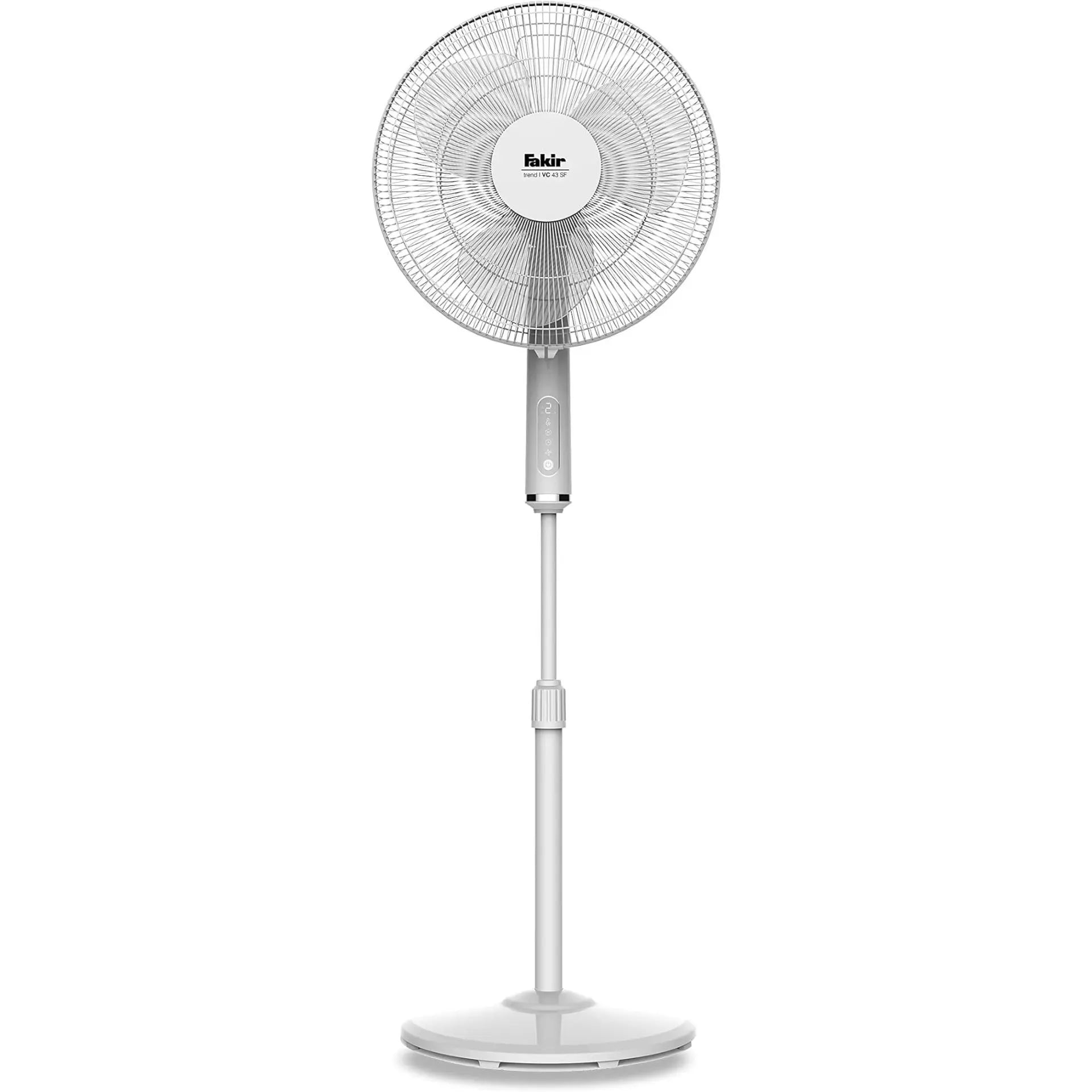 Fakir VC 43 SF Height Adjustable Quiet Floor Fan with Remote Control