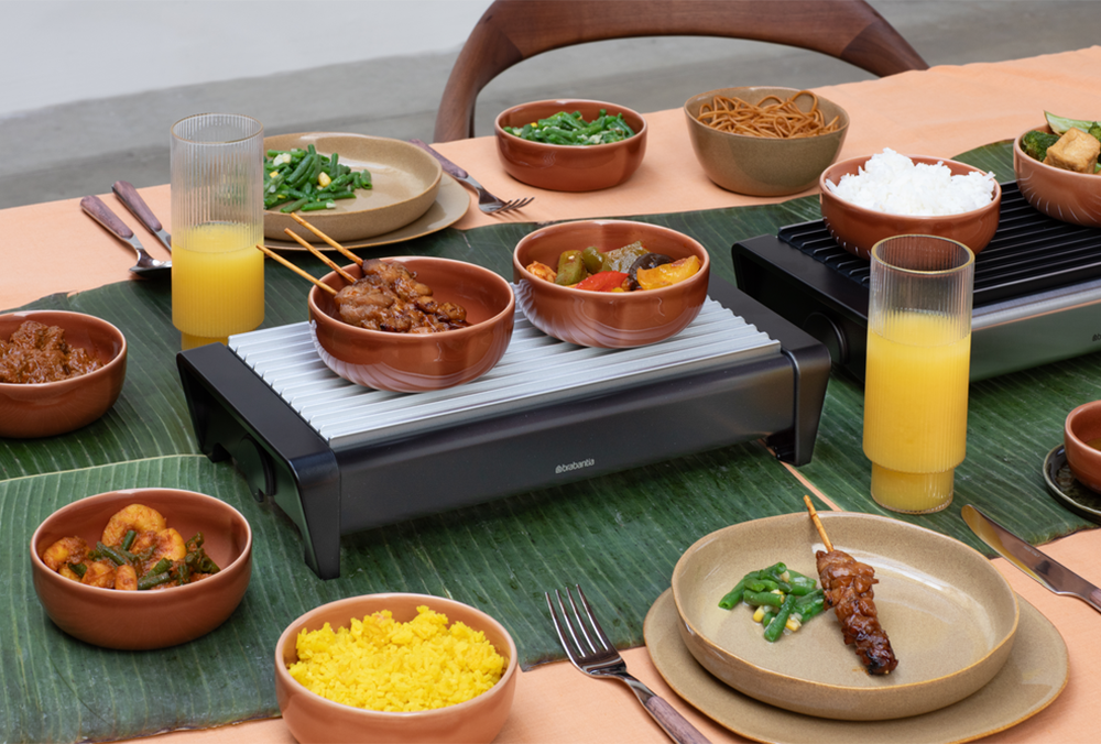 Brabantia Food Warmer 2 Burners – Black