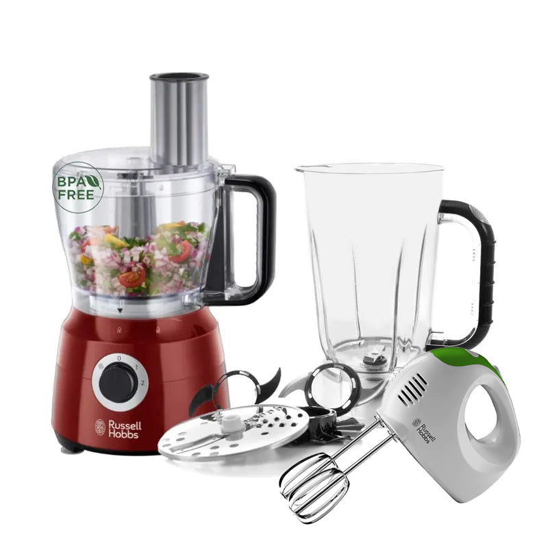 Russell Hobbs New Desire Food Processor + Hand mixer