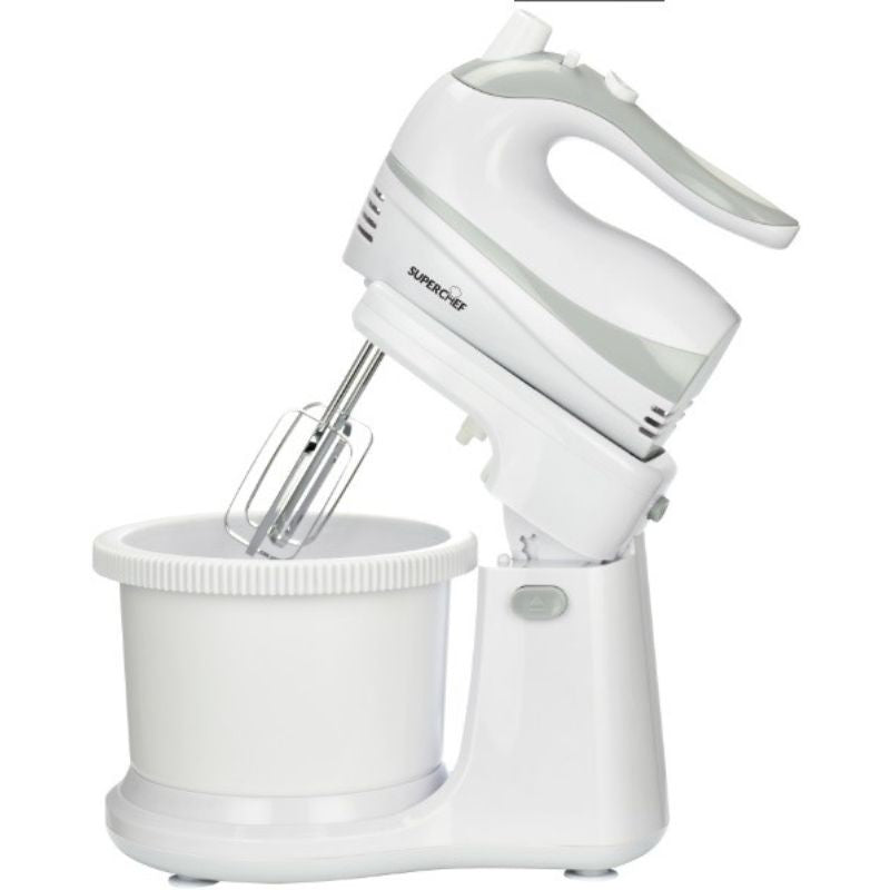 Super Chef Superchef Hand Mixer 500W 5 Speeds 3L Bowl