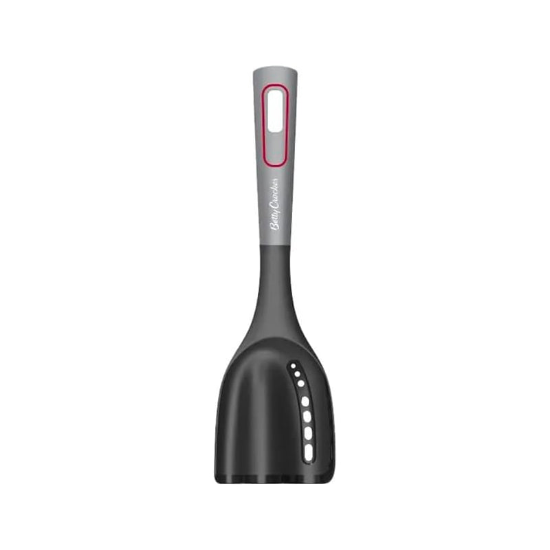 Betty Crocker Meat Chop Turner – Nylon, Black/Grey