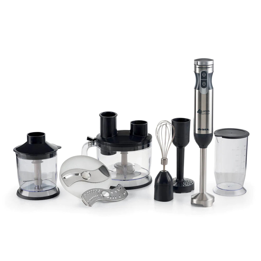 Ariete Metal Hand Blender – 1000W with Full Accessories & Processor