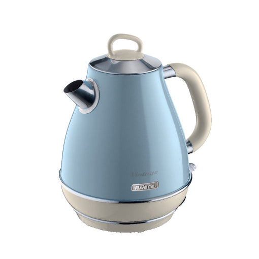 Ariete Vintage Electric Kettle 1.7L 2000W Retro Stainless Steel Boiler