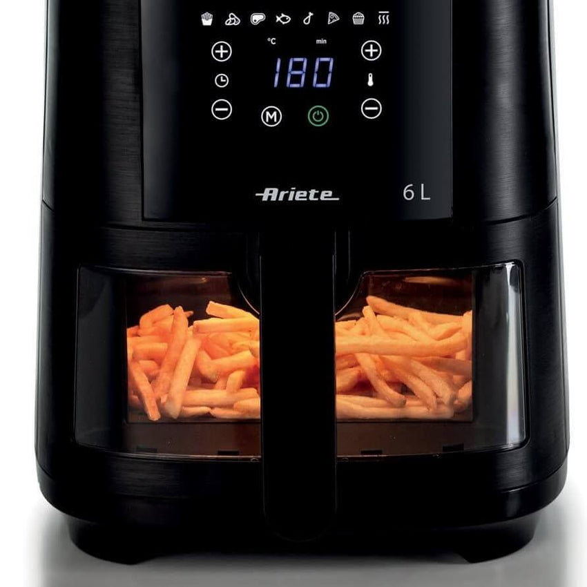 Ariete Airfryer with Transparent Basket – 6L