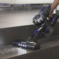 Ariete Cordless Electric Broom – 2-in-1, 22.2V, Blue Battery