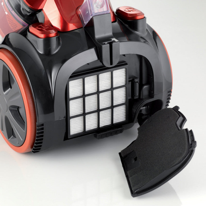 Ariete Red Force Vacuum Cleaner – Bagless, 700W, 3.5L