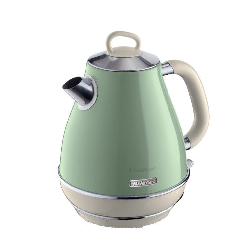 Ariete Vintage Electric Kettle 1.7L 2000W Retro Stainless Steel Boiler