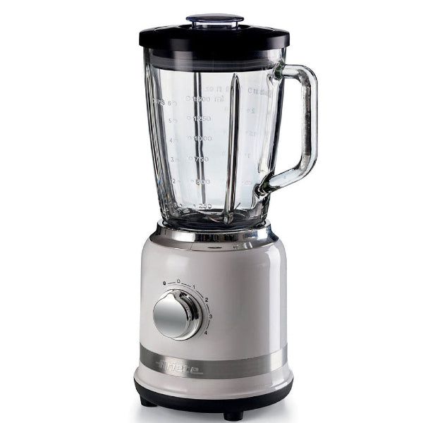 Ariete Moderna Blender 1000W Power Glass Jar Stainless Steel Ice Crush