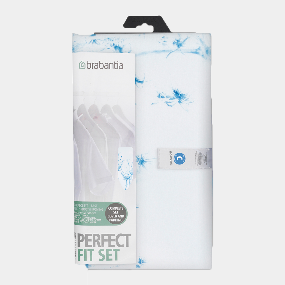 Brabantia Ironing Board B 124 x 38 cm – Cotton Flower