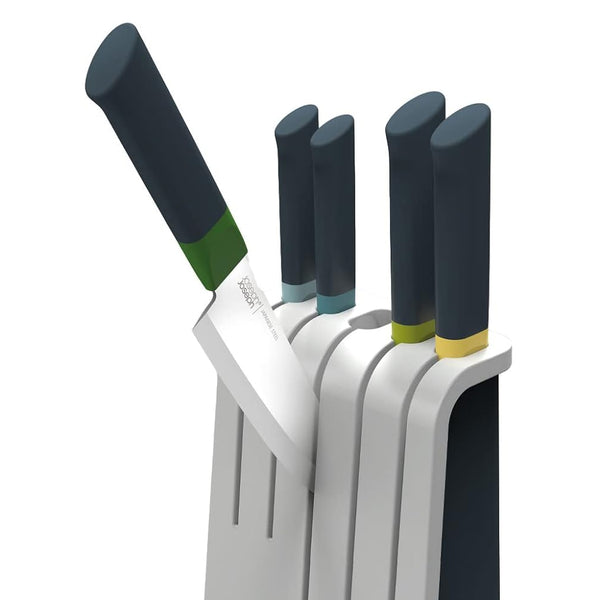 Joseph Joseph Duo 5-Piece Knife Block Set - Opal / Grey - 10560