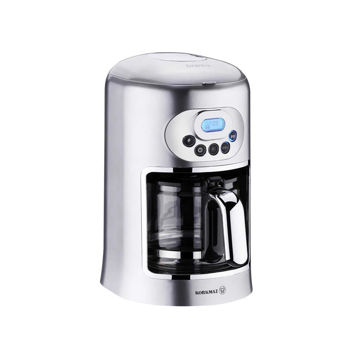Korkmaz Drippa Lcd Inox Filter Coffee Machine