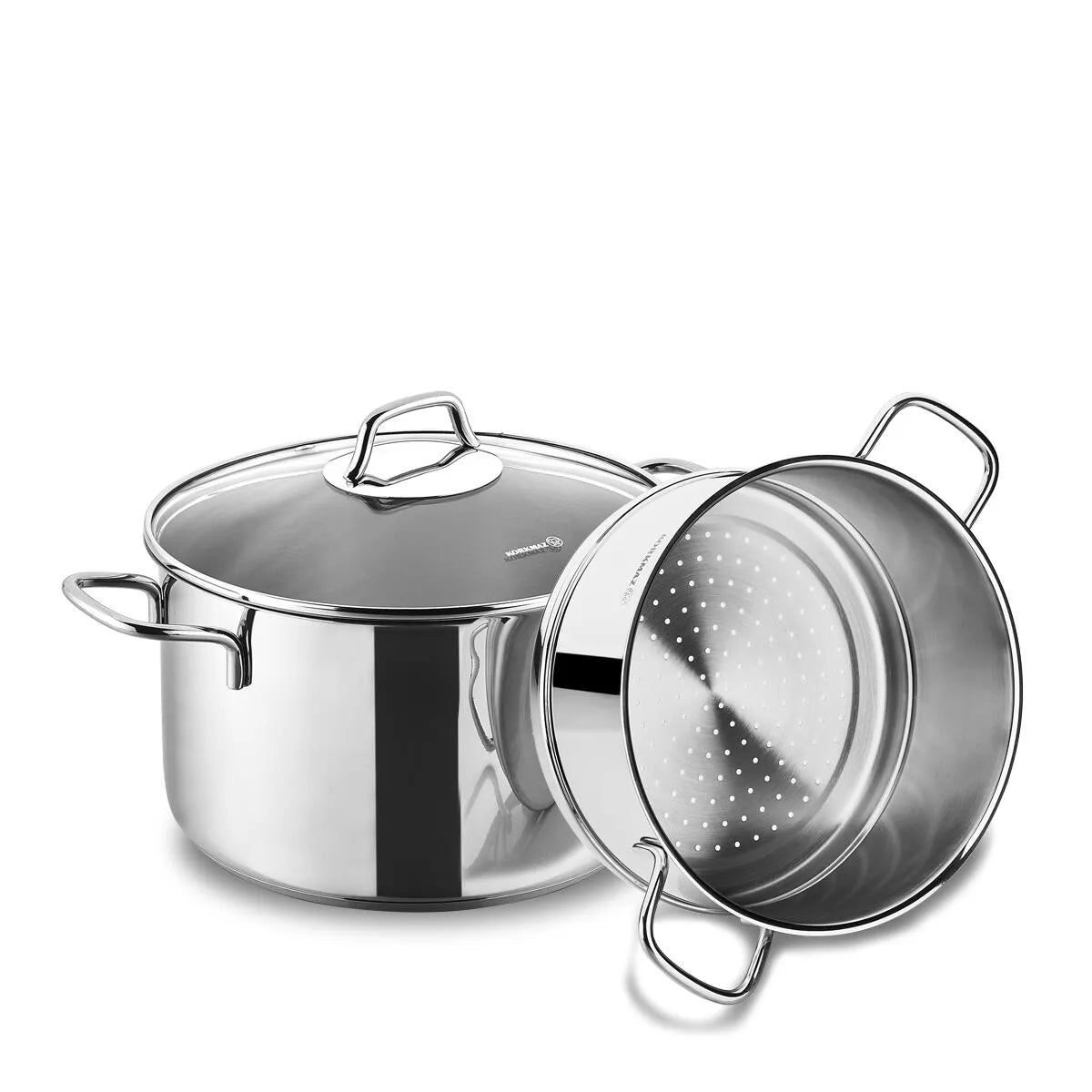 Korkmaz Perla 20X12 Cm Steam Pot Set