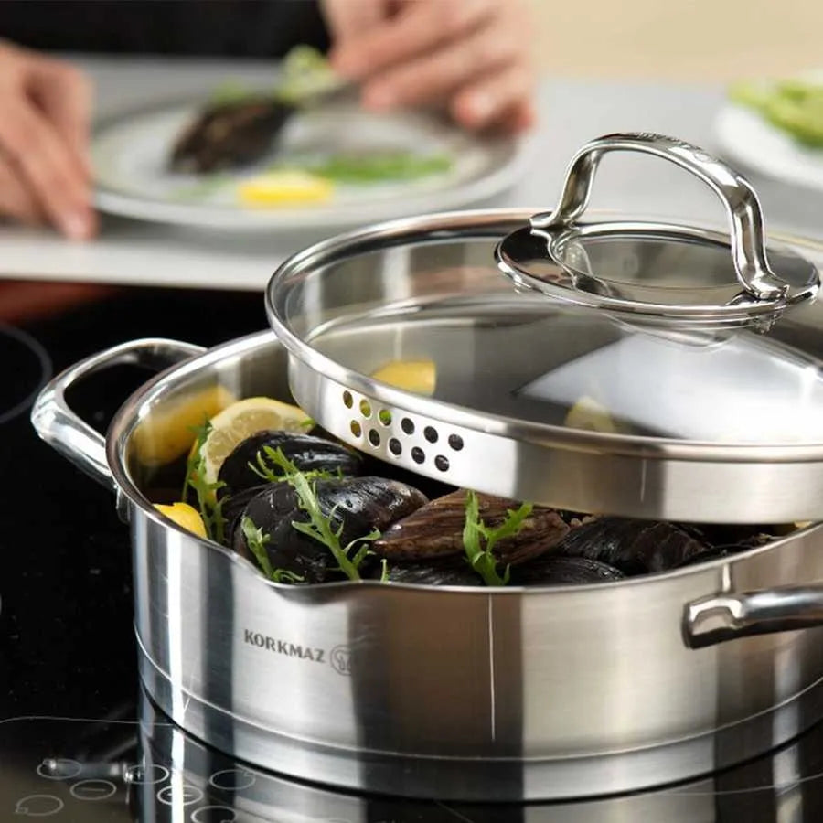 Korkmaz Steama 24X12 Cm Pot