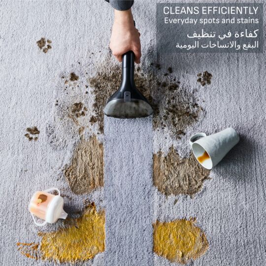 Tefal CLEAN IT SpotmPortable Carpet Cleaner 750W for Carpets, Cars & Pet Messes