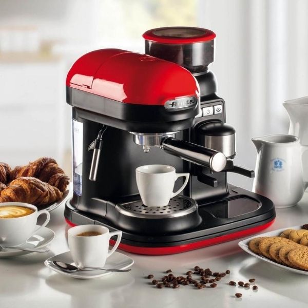 Ariete Moderna Espresso Machine with Grinder – 1000W