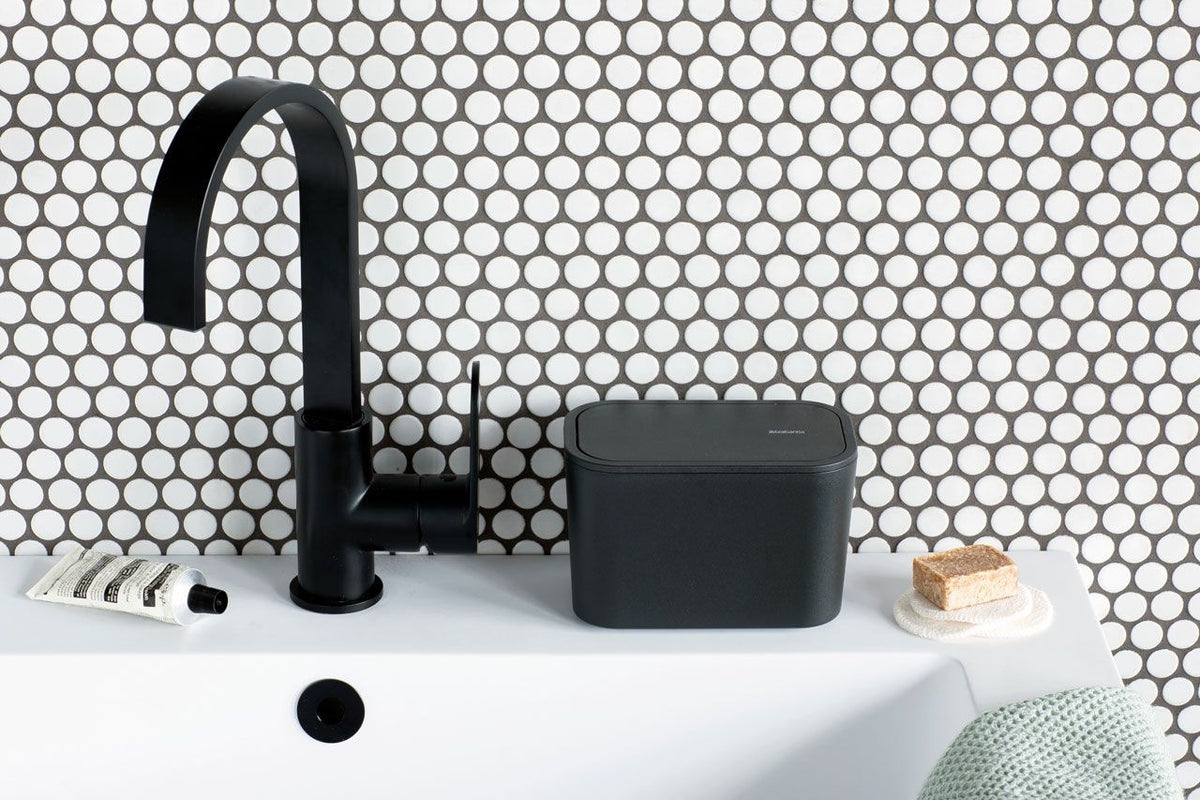 Brabantia MindSet Bathroom Waste Caddy – Grey