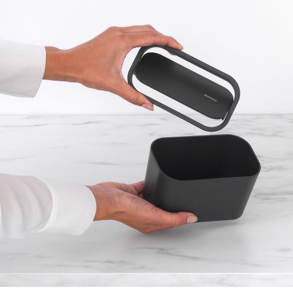 Brabantia MindSet Bathroom Waste Caddy – Grey