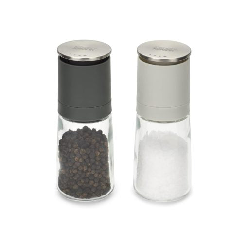 Joseph Joseph Salt and Pepper Grinder Set – Black/Grey