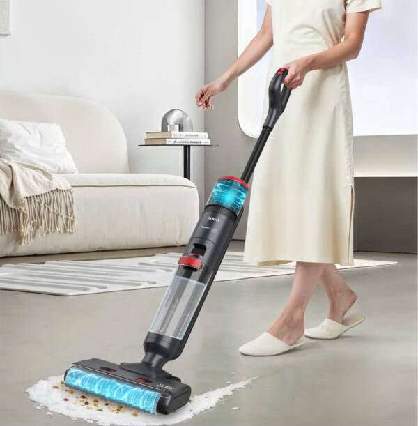 Sogo Wet & Dry Cordless Vacuum Cleaner and Mop - 230W High Power