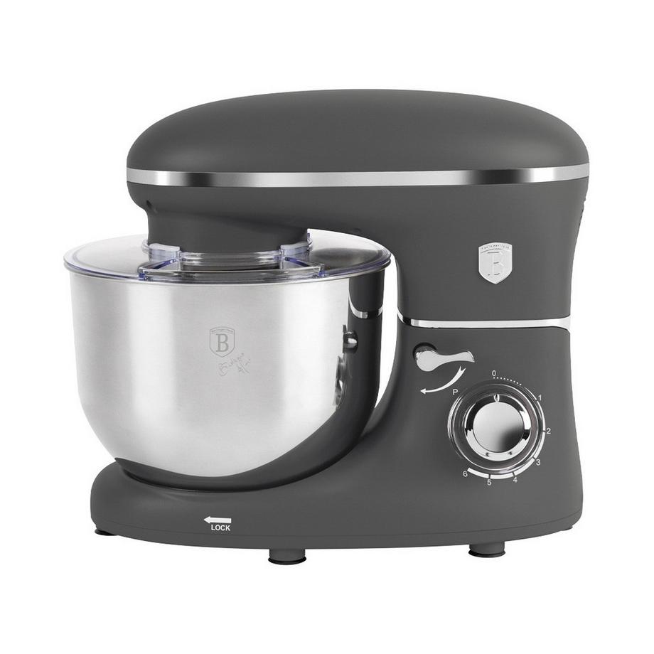 Berlinger Haus Stand Mixer 6L 1300W 6 Speeds Anthracite BH-9511