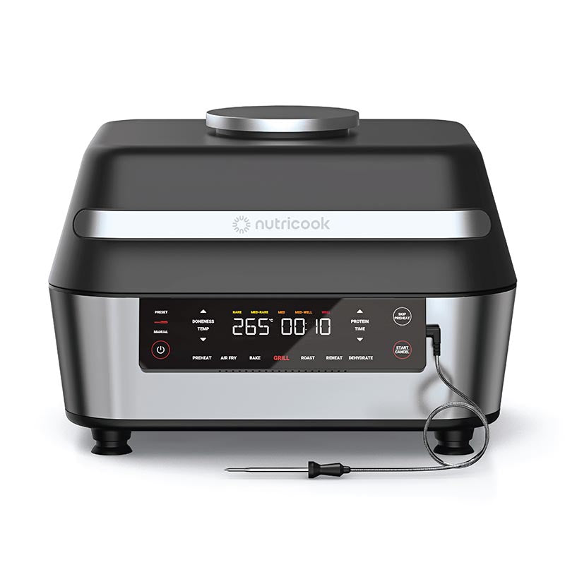 Nutricook Smart Indoor Grill & Air Fryer XL 8.5L