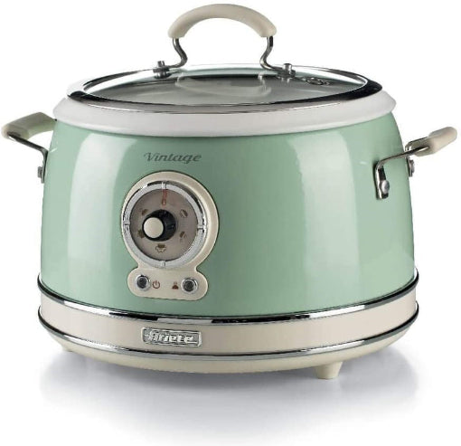 Ariete Vintage Rice & Slow Cooker 5-in-1 Steam Cooker 700W Non-Stick