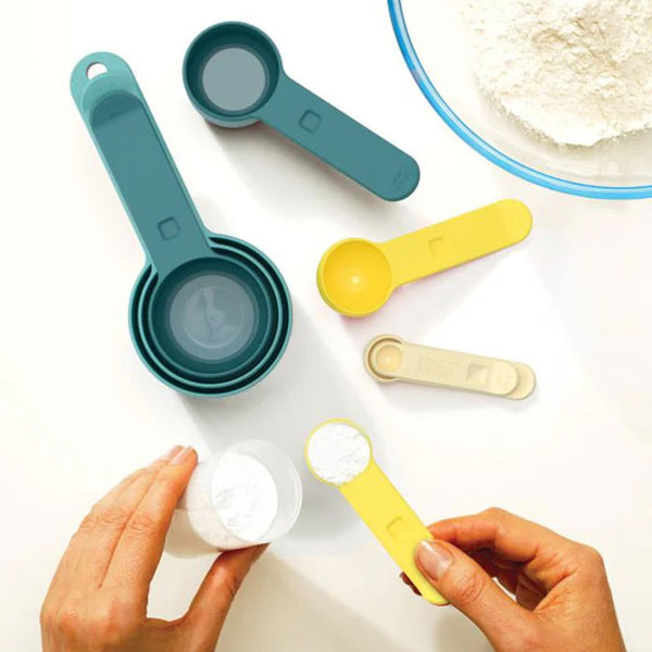 Joseph Joseph Nest Measure 8-Piece Set 40117 Opal Nesting Measuring Cups Set