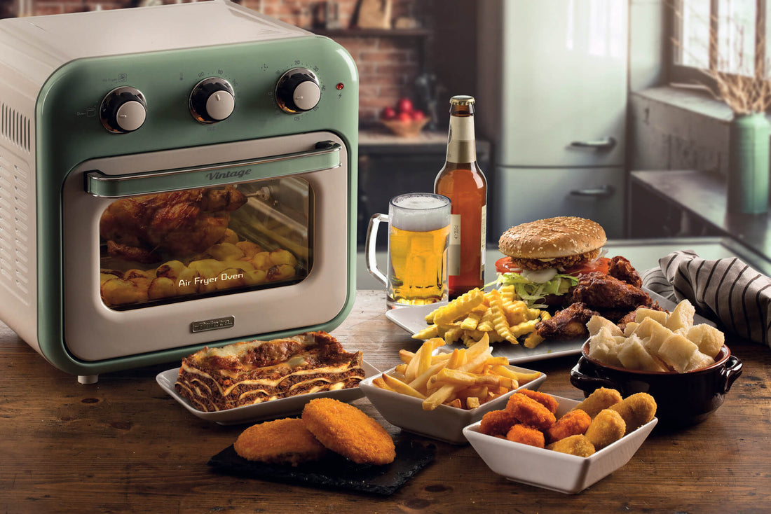Ariete Vintage Air Fryer Oven 16L 1400W with Rotisserie