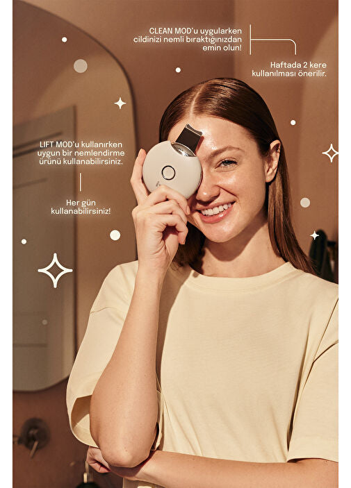 iYO Ultrasonic Skin Scrubber & Lifter Deep Clean & Firming